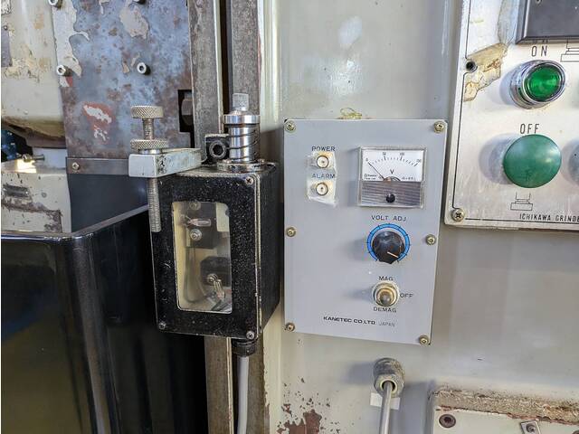市川製作所 ICB-800 ロータリー研削盤 の画像 8枚目