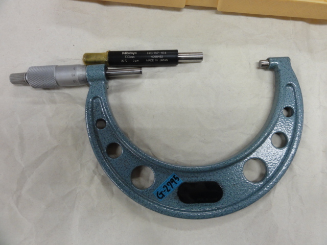 ミツトヨ OM-125 マイクロメーター（外側） の画像 6枚目