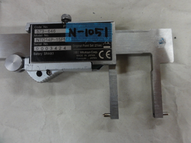 ミツトヨ NTD14P-15PMX ノギス の画像 5枚目