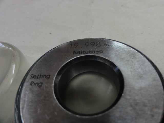 Mitutoyo 19.998 Ring Image 2