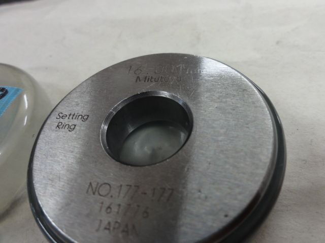 Mitutoyo 16.001 Ring Image 2