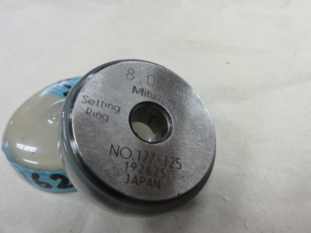 Mitutoyo 8.007 Ring Image 2