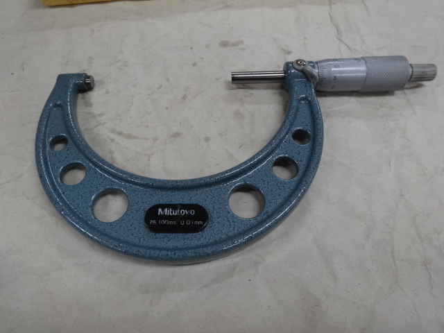 Mitutoyo OM-100 Micrometer (Outer) Image 2