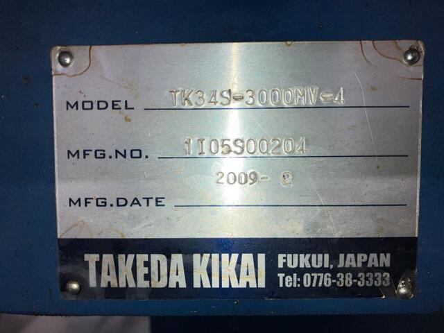 武田機械 TK34S-3000MV-4 立型マシニングセンタ の画像 2枚目