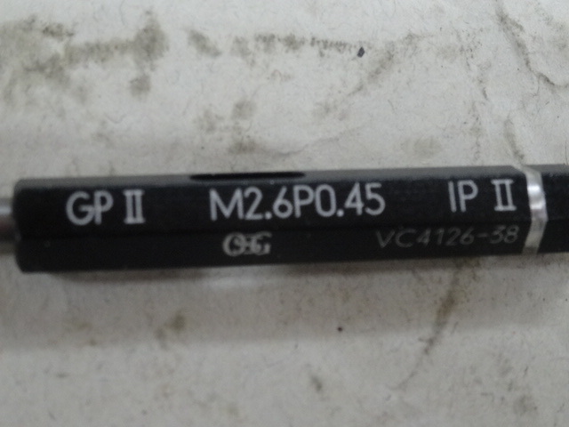 OSG M2.6 P0.45 ねじ・栓 の画像 3枚目