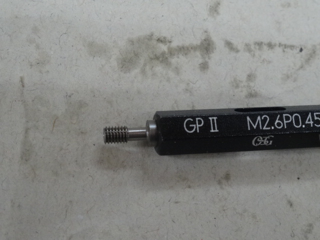 OSG M2.6 P0.45 ねじ・栓 の画像 4枚目