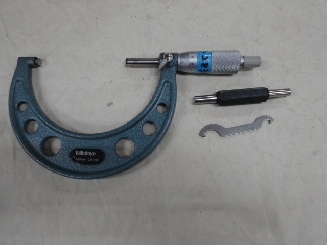 Mitutoyo OM-100 Micrometer (Outer) Image 2