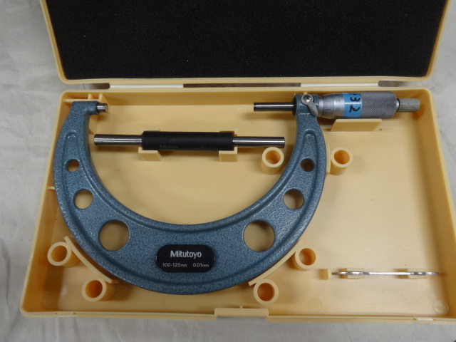 ミツトヨ OM-125 マイクロメーター（外側） の画像 1枚目