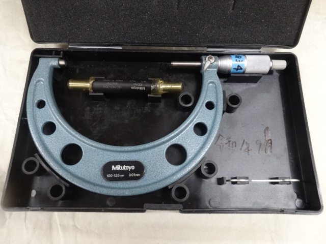 ミツトヨ OM-125 マイクロメーター（外側） の画像 1枚目