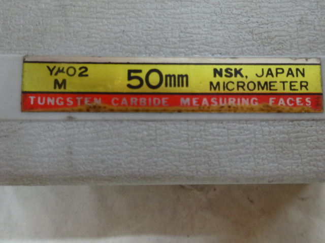 NSK Yμ02M Micrometer (Outer) Image 4