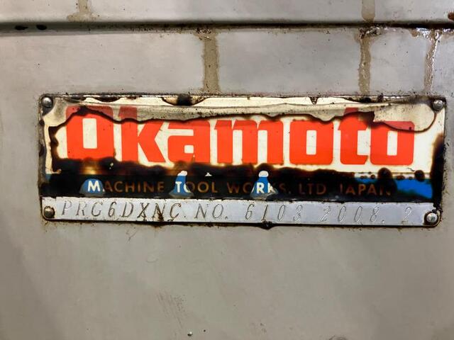 Okamoto Machine Tool Works PRG-6DXNC NCRotary Grinder Image 2
