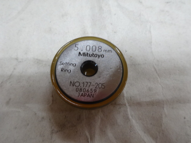Mitutoyo 5.008 Ring Image 2