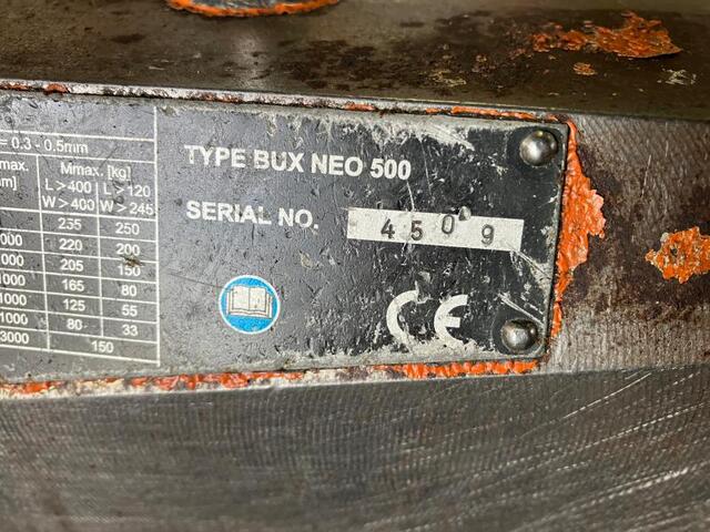 WALKER MAGNETICS BUX NEO500 Stand/Stage Image 2