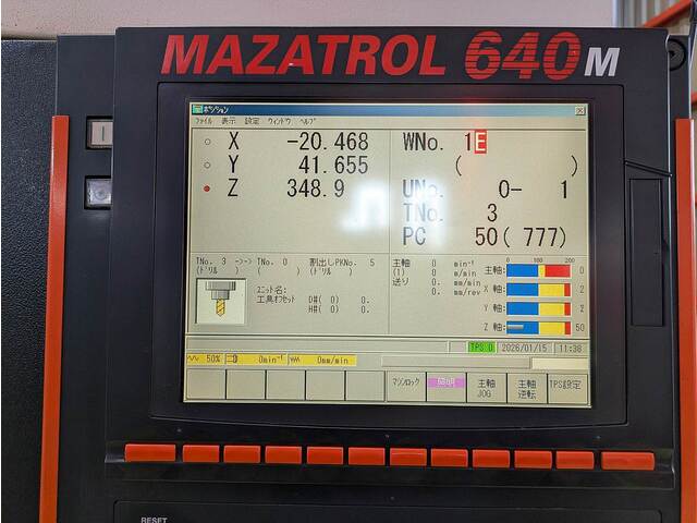 MAZAK FJV-250 Vertical Machining Center Image 8