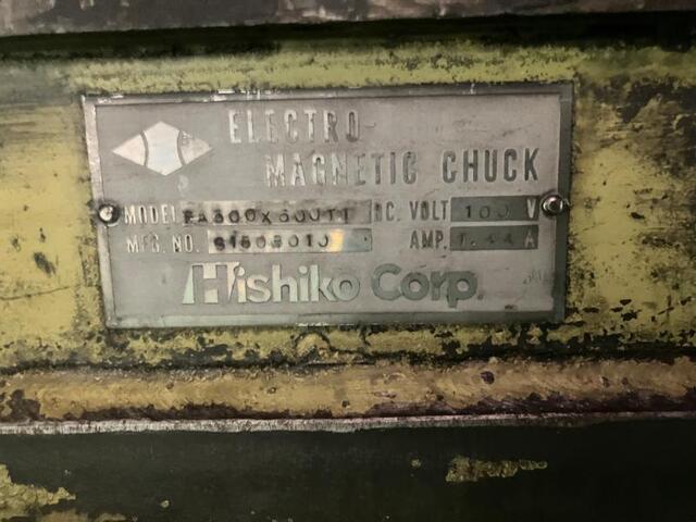 Hishiko FA500x600T1 Magnet Chuck Image 2
