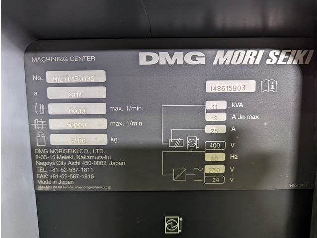 DMG MORI MILLTAP700 Vertical Machining Center Image 5