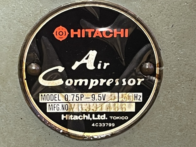 HITACHI 0.75P-9.5V5 Compressor Image 2
