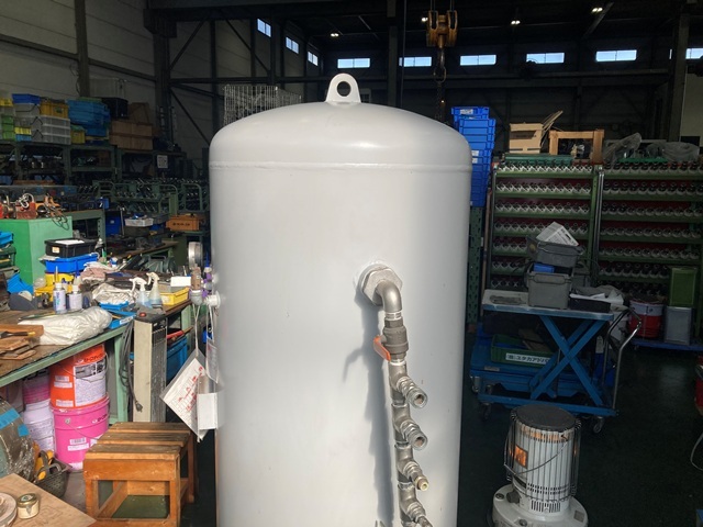 MEIJI AIR COMPRESSOR MFG 590L AirTank  Image 1