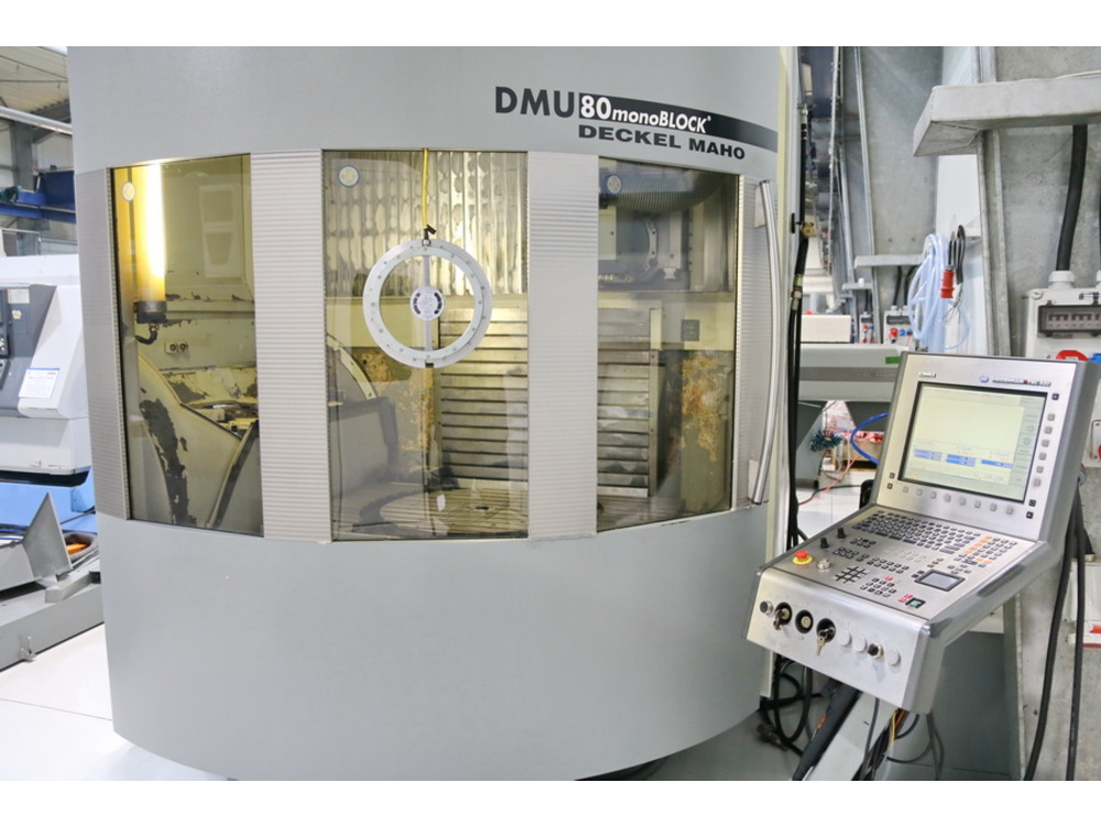 DECKEL MAHO DMU 80 monoBLOCK 3233 5Axis Machining Center