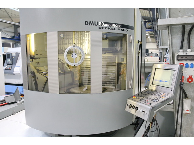 DECKEL MAHO DMU 80 monoBLOCK 3233 5Axis Machining Center Image 9