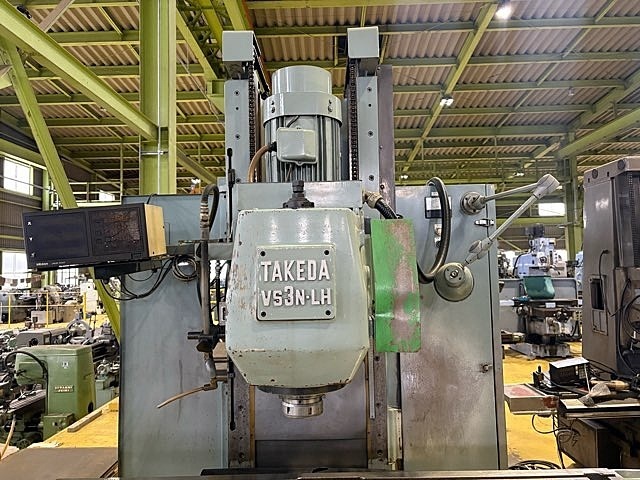 TAKEDA MACHINE TOOLS TK-VS3N-LH Vertical Milling Machine Image 3