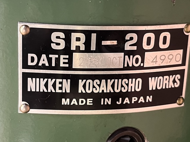 日研 SRI-200 インデックス・割出台 の画像 6枚目