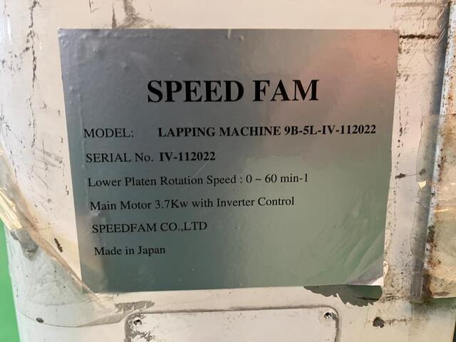 スピードファム(Speedfam) 9B-5P-IV Lappers Image 2
