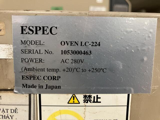 エスペック LC-224 Others Image 2