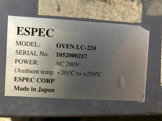 エスペック LC-224 Others Image 2