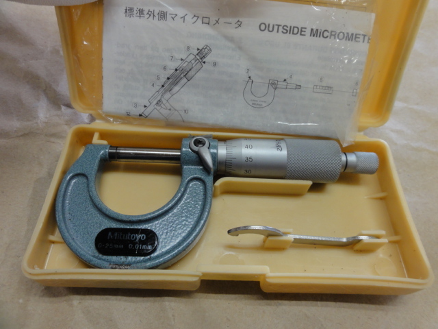 ミツトヨ M110-25 マイクロメーター（外側） の画像 1枚目