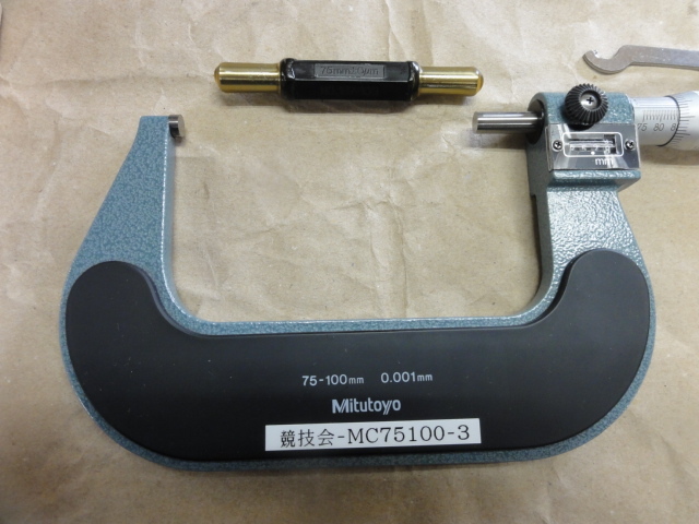 ミツトヨ M820-100 マイクロメーター（外側） の画像 2枚目