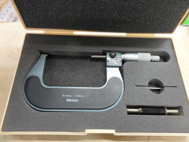 ミツトヨ M820-100 マイクロメーター（外側） の画像 1枚目