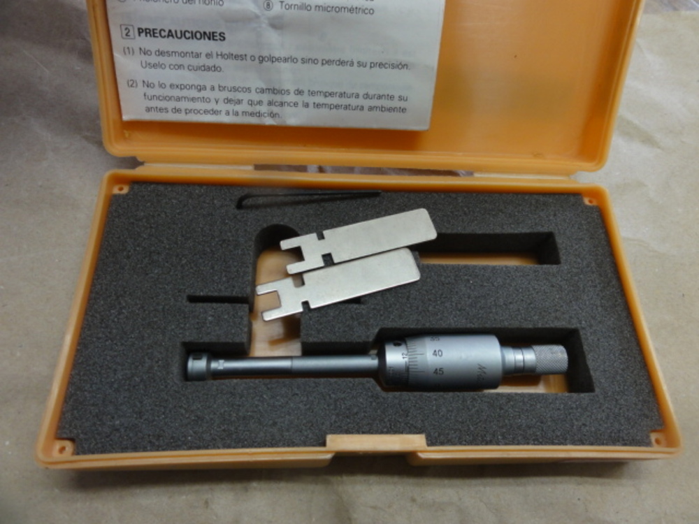 Mitutoyo F3 Hole Test