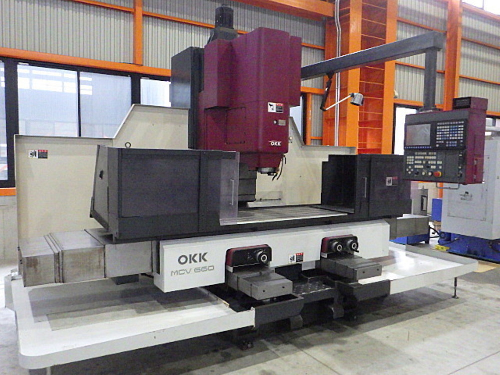 OKK MCV-660 NC Vertical Milling Machine