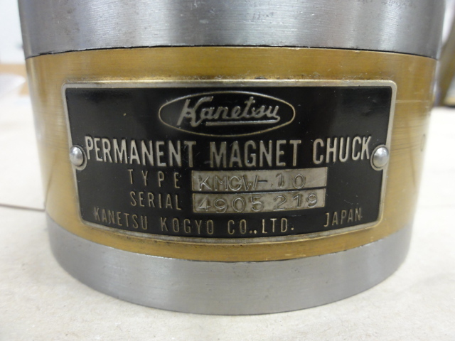 KANETSU KMCW-10 Magnet Chuck Image 2