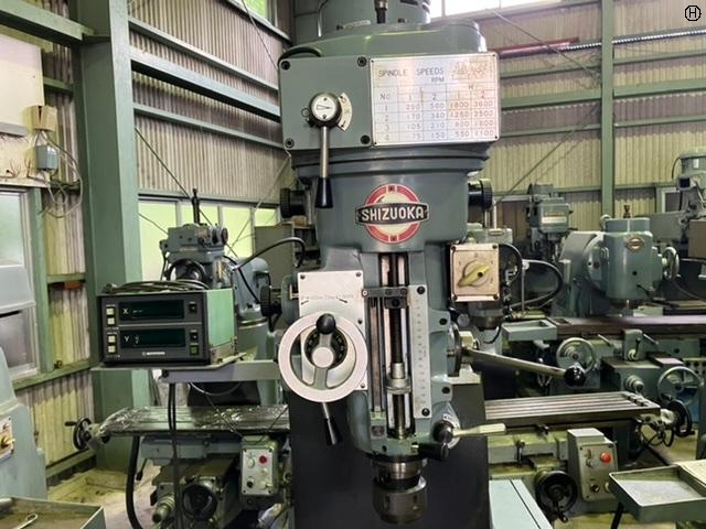 SHIZUOKA MACHINE TOOL VHR-A Vertical Milling Machine Image 2