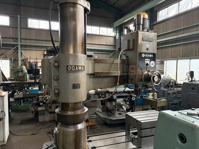 Ogawa Iron Works HOR-D1400 Radial Drilling Machine Image 1