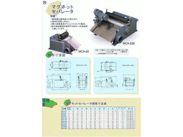 源利電磁 MCA-40 Magnet Seperator Image 3