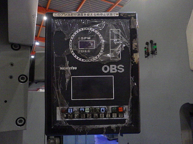 コマツ OBS80-5B メカC型プレス の画像 6枚目