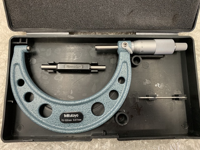 ミツトヨ OM-100(103-140) マイクロメーター（外側） の画像 1枚目