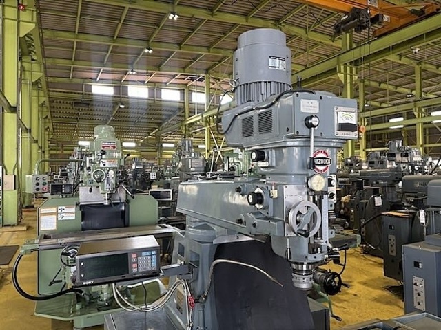静岡鐵工所 VHR-SD 立型フライス盤 の画像 3枚目