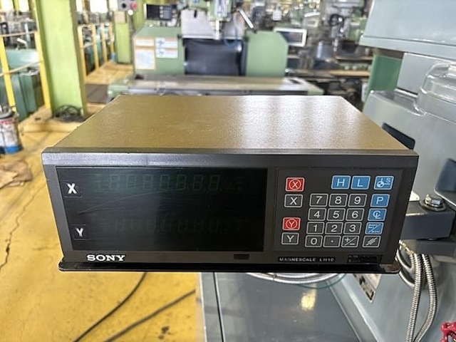 静岡鐵工所 VHR-SD 立型フライス盤 の画像 9枚目