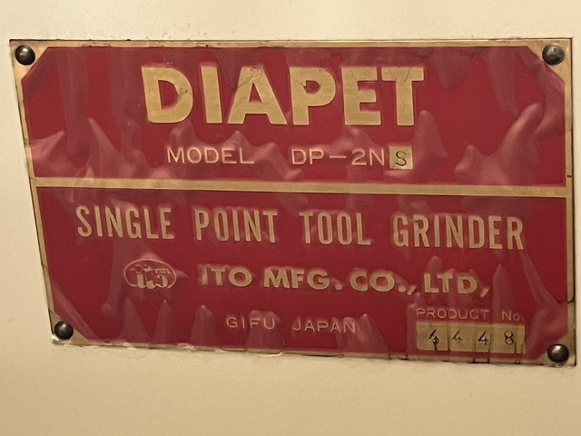 ITO SEISAKUSHO DP-2NS Tool Grinder Image 14