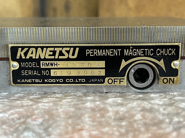 カネテック RMWH-1530A ワークホルダ の画像 5枚目
