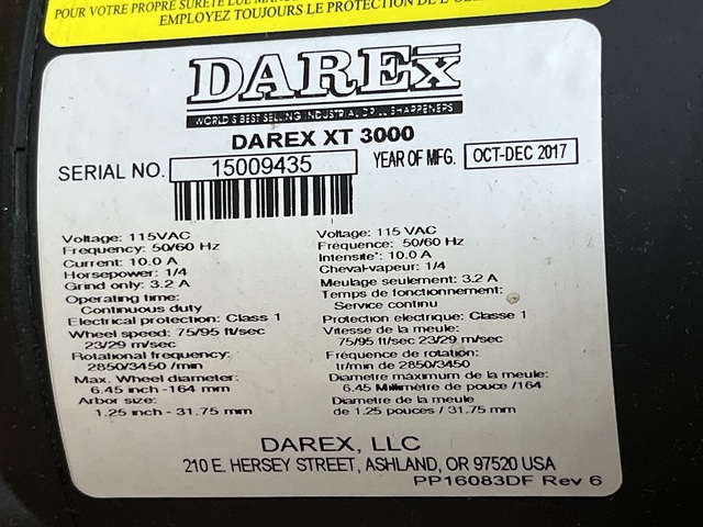 DARE-X XT3000 Tool Grinder Image 7