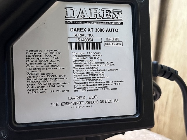 DARE-X XT3000 Tool Grinder Image 8