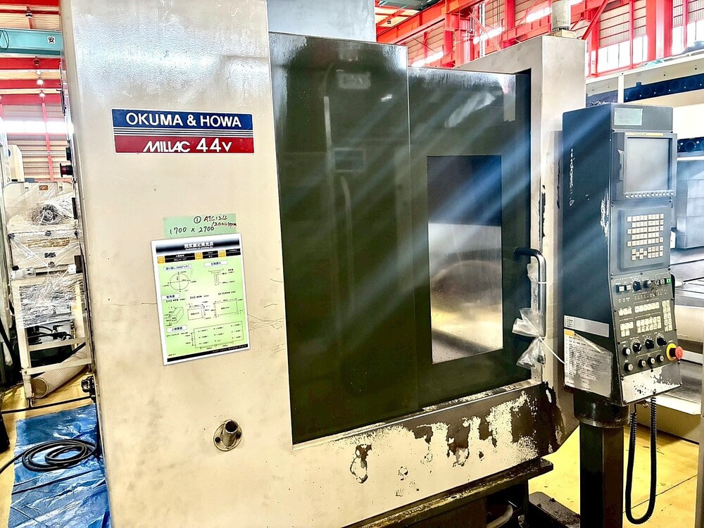 大隈豊和 MILLAC-44V 立型マシニングセンタ P008865 の画像