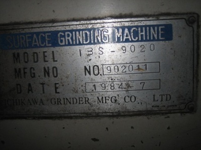ICHIKAWA GRINDER MFG IBS-9020 Lappers Image 2