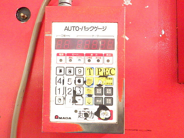 アマダ SPH-60 プレスブレーキ/ベンダー の画像 8枚目