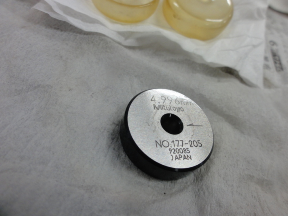 Mitutoyo 4.996 Ring